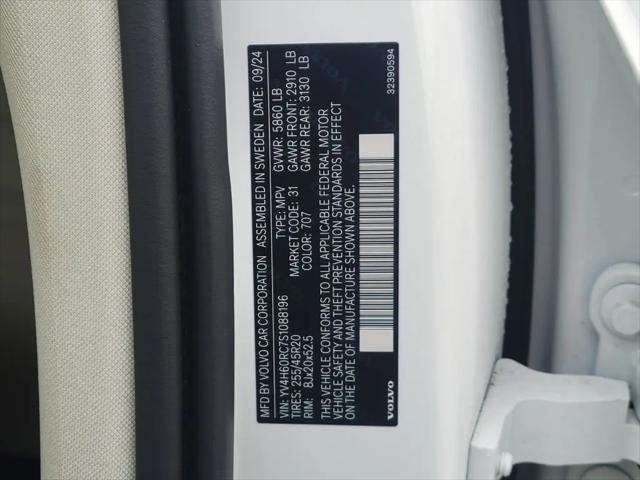 2025 Volvo XC60 Plug-In Hybrid Plus, T8 AWD Electric/Gasoline, Dark