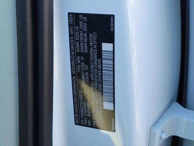 2025 Volvo XC90 Plug-In Hybrid T8 Ultra 6-Seater