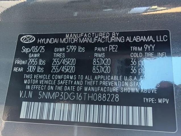 2026 Hyundai Santa Fe Hybrid Limited 7 Passenger