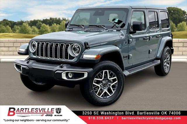 2026 Jeep Wrangler 4-Door Sahara 4x4 for sale in Bartlesville, OK