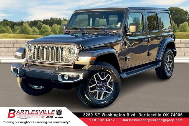 2026 Jeep Wrangler 4-Door Sahara 4x4 for sale in Bartlesville, OK