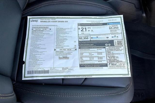 2026 Jeep Wrangler 4-Door Sahara 4x4