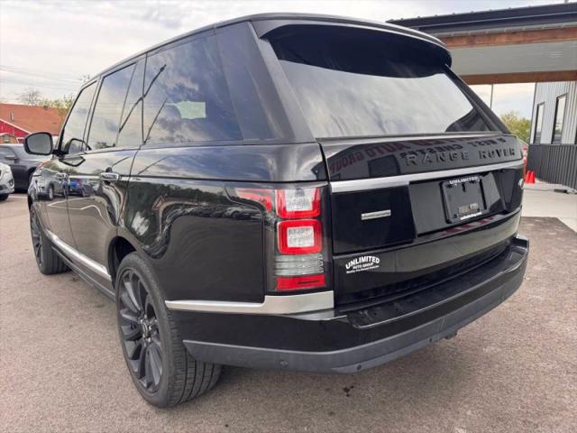 2016 Land Rover Range Rover 5.0L V8 Supercharged Autobiography