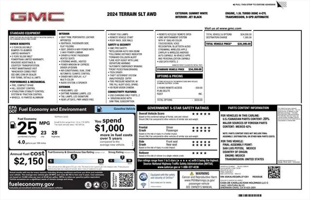 2024 GMC Terrain AWD SLT