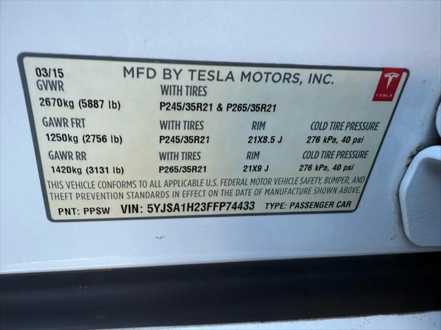 2015 Tesla Model S P85D