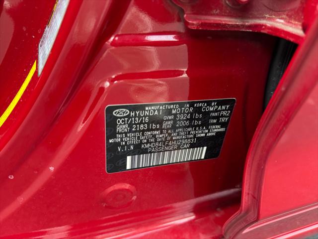2017 Hyundai Elantra Value Edition