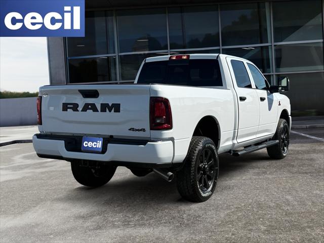2026 Ram 2500 Black Express Crew Cab 4x4 6'4" Box