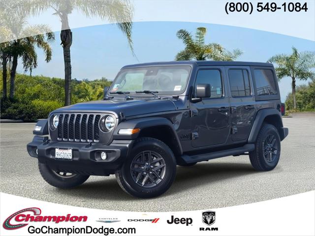2024 Jeep Wrangler 4-Door Sport S 4x4