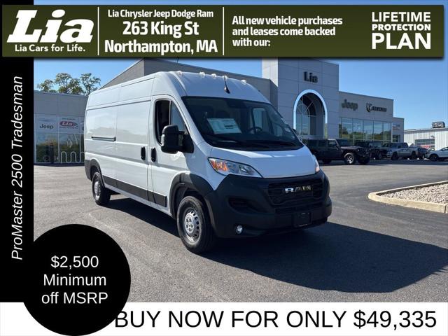 2025 RAM Ram ProMaster RAM PROMASTER 2500 TRADESMAN CARGO VAN HIGH ROOF 159 WB