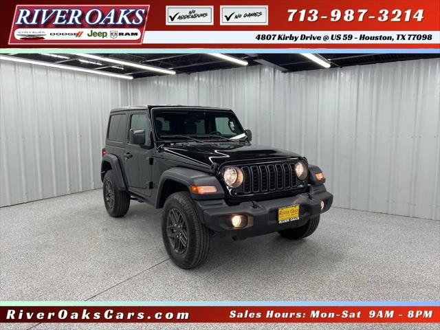 2024 Jeep Wrangler 2-Door Sport S 4x4 2024 Jeep Wrangler 2-Door Sport S 4x4