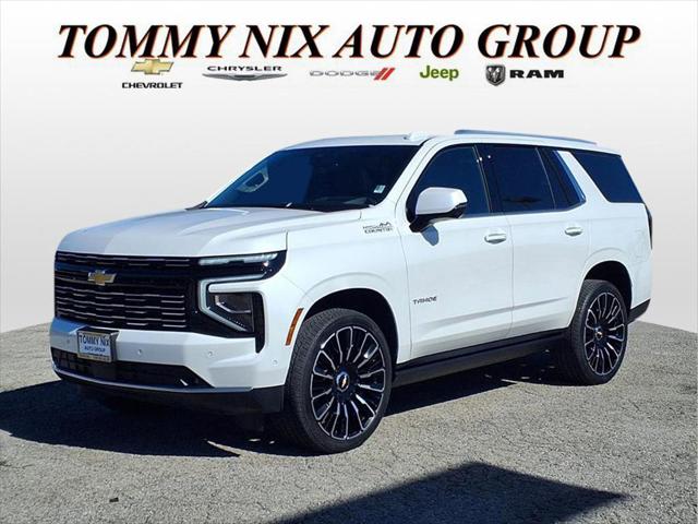 2025 Chevrolet Tahoe 4WD High Country 2025 Chevrolet Tahoe 4WD High Country