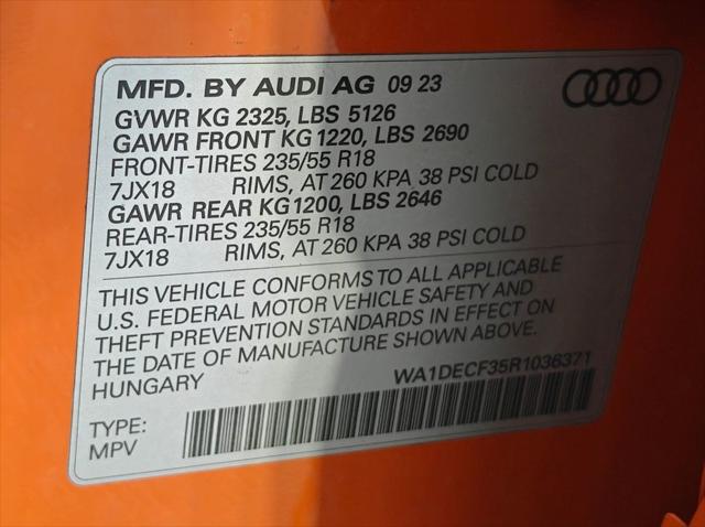 2024 Audi Q3 Premium 45 TFSI S line quattro Tiptronic