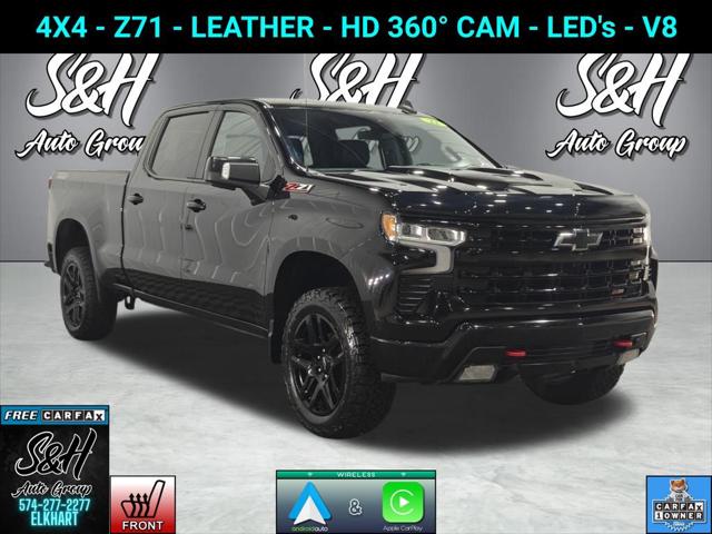 2022 Chevrolet Silverado 1500 4WD Crew Cab Standard Bed LT Trail Boss for sale in Osceola, IN