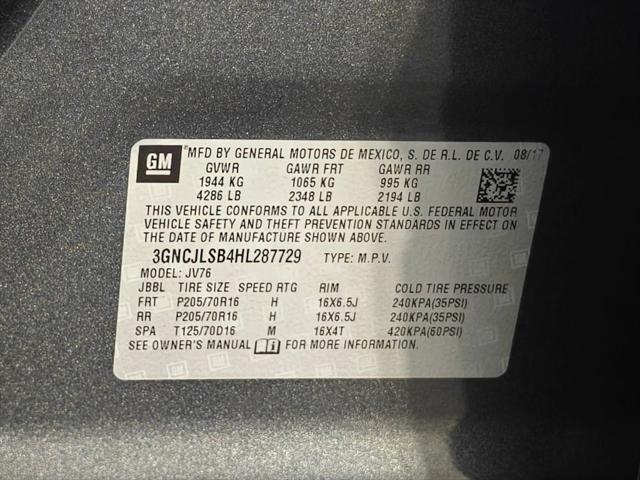 2017 Chevrolet Trax LT
