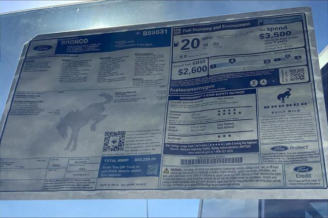 New 2025 Ford Bronco For Sale in Lubbock, TX