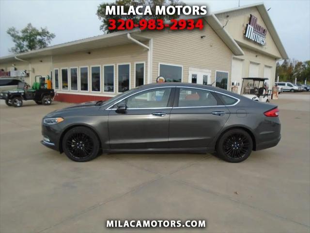 2017 Ford Fusion SE for sale in Milaca, MN
