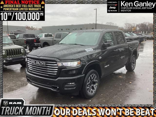 2026 RAM Ram 1500 RAM 1500 LARAMIE CREW CAB 4X4 57 BOX