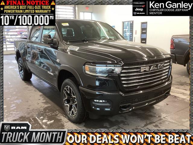 2026 RAM Ram 1500 RAM 1500 LARAMIE CREW CAB 4X4 57 BOX