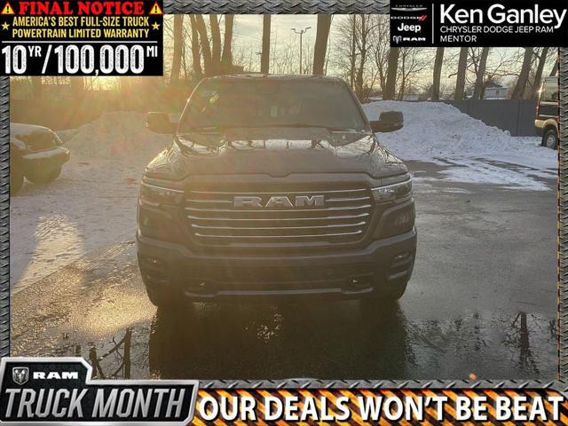 2026 RAM Ram 1500 RAM 1500 LARAMIE CREW CAB 4X4 57 BOX