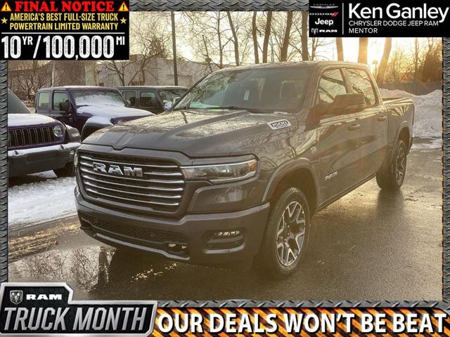 2026 RAM Ram 1500 RAM 1500 LARAMIE CREW CAB 4X4 57 BOX