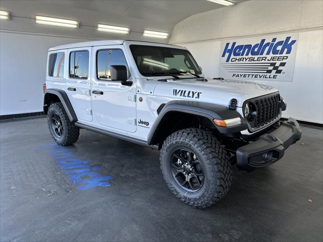 2026 Jeep Wrangler WRANGLER 4-DOOR WILLYS 2026 Jeep Wrangler WRANGLER 4-DOOR WILLYS
