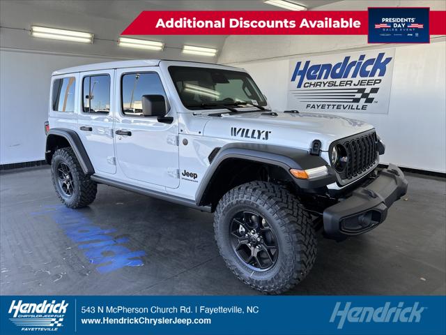 2026 Jeep Wrangler WRANGLER 4-DOOR WILLYS 2026 Jeep Wrangler WRANGLER 4-DOOR WILLYS