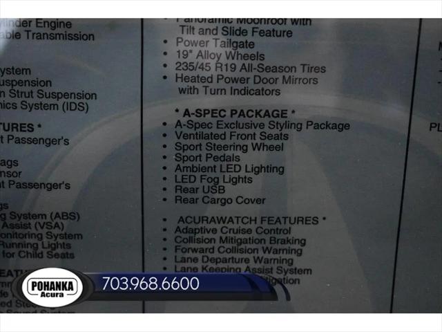 2025 Acura ADX A-Spec