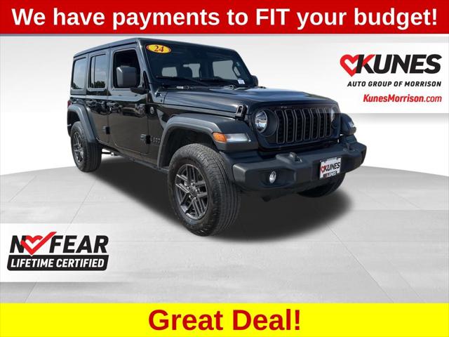 2024 Jeep Wrangler 4-Door Sport S 4x4 2024 Jeep Wrangler 4-Door Sport S 4x4