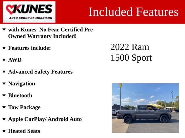 2022 RAM 1500 Sport 2022 RAM 1500 Sport