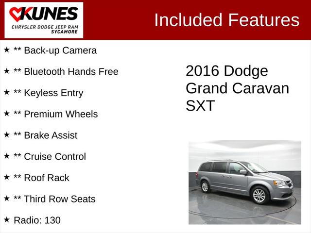 2016 Dodge Grand Caravan SXT 2016 Dodge Grand Caravan SXT