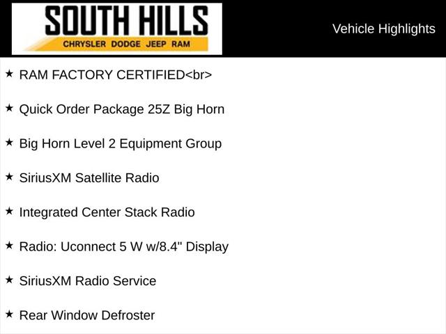 2022 RAM 1500 Big Horn Quad Cab 4x4 64 Box