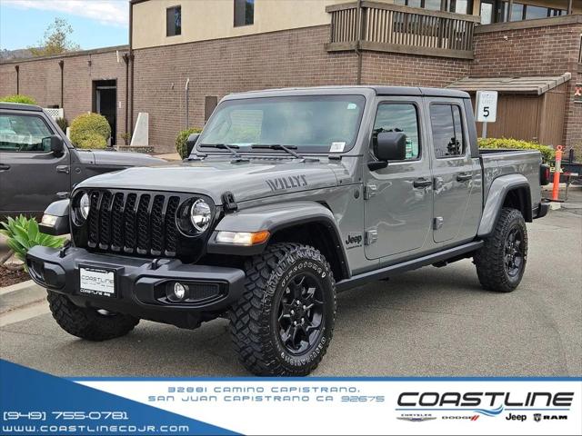 2023 Jeep Gladiator Willys 4x4 2023 Jeep Gladiator Willys 4x4