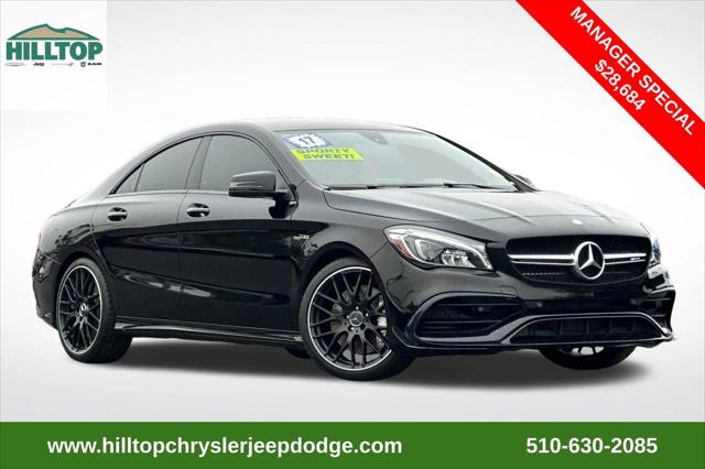 2017 Mercedes-Benz AMG CLA 45 4MATIC 2017 Mercedes-Benz AMG CLA 45 4MATIC