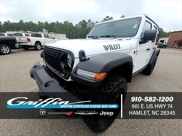 2024 Jeep Wrangler 4-Door Willys 4x4 2024 Jeep Wrangler 4-Door Willys 4x4