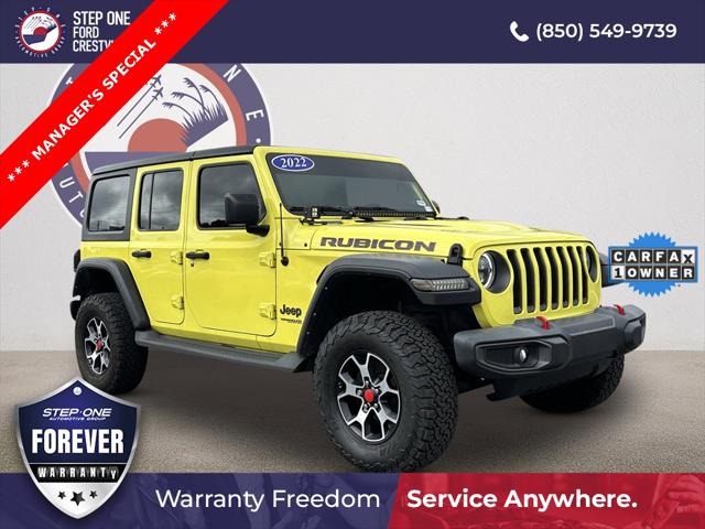 2022 Jeep Wrangler Unlimited Rubicon 4x4 2022 Jeep Wrangler Unlimited Rubicon 4x4