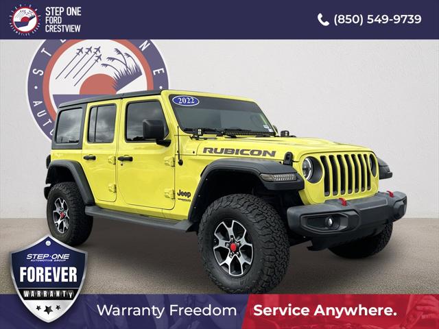 2022 Jeep Wrangler Unlimited Rubicon 4x4 2022 Jeep Wrangler Unlimited Rubicon 4x4