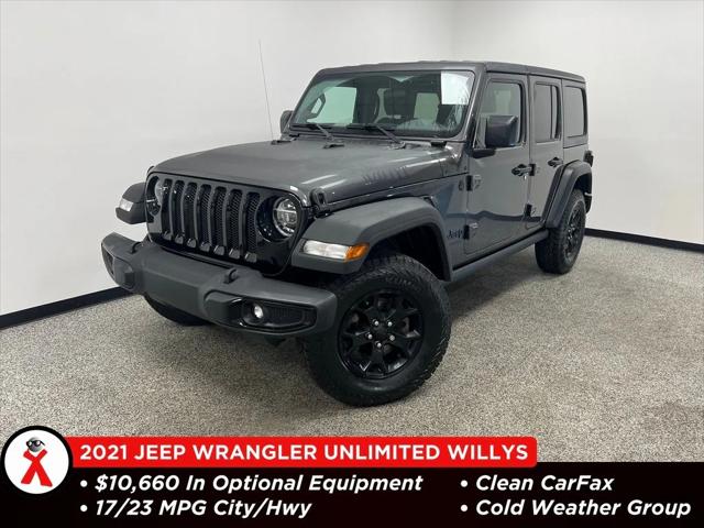 2021 Jeep Wrangler Unlimited Willys 2021 Jeep Wrangler Unlimited Willys