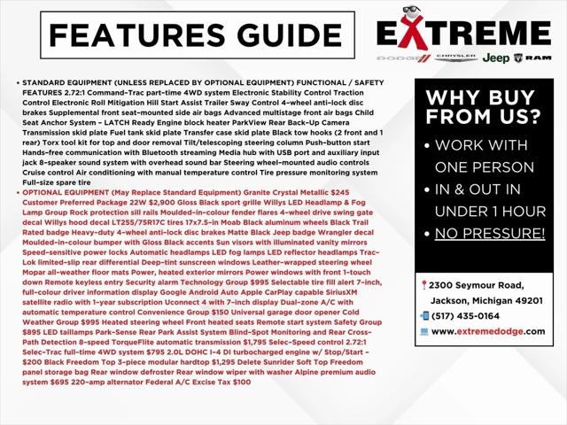 2021 Jeep Wrangler Unlimited Willys 2021 Jeep Wrangler Unlimited Willys