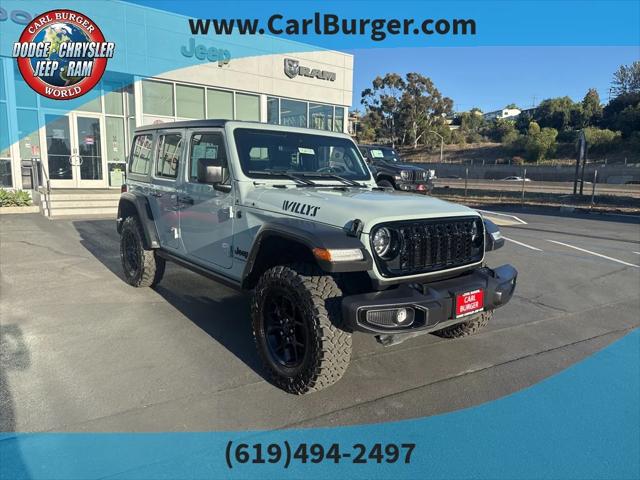 2024 Jeep Wrangler 4-Door Willys 4x4