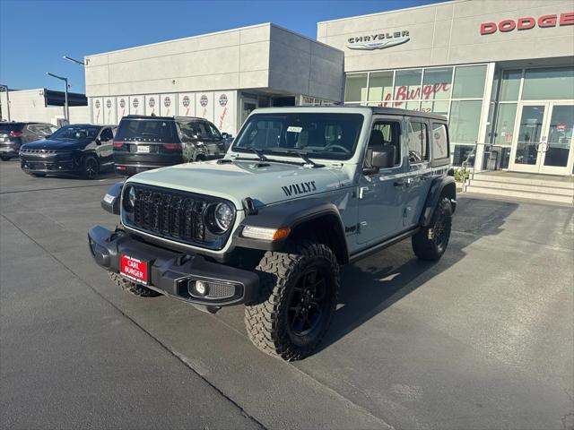 2024 Jeep Wrangler 4-Door Willys 4x4
