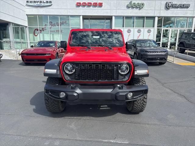 2024 Jeep Wrangler 4-Door Willys 4x4 2024 Jeep Wrangler 4-Door Willys 4x4