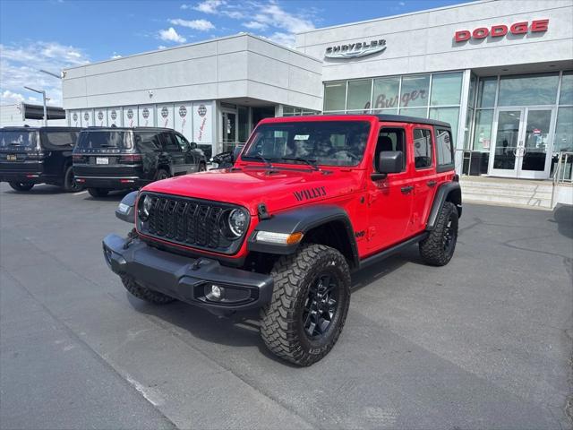 2024 Jeep Wrangler 4-Door Willys 4x4 2024 Jeep Wrangler 4-Door Willys 4x4