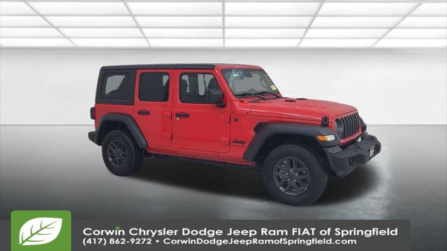 2024 Jeep Wrangler 4-Door Sport S 4x4 2024 Jeep Wrangler 4-Door Sport S 4x4