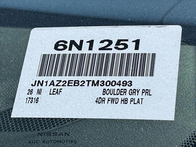 2026 Nissan LEAF PLATINUM+