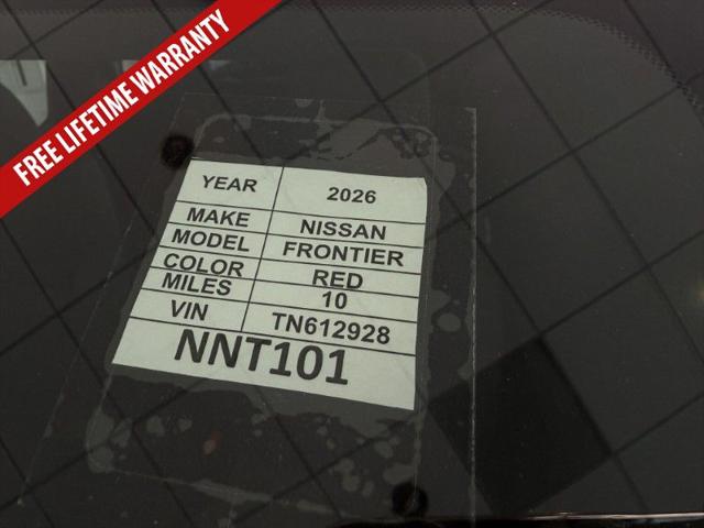 2026 Nissan Frontier Crew Cab Long Bed SV 4x4