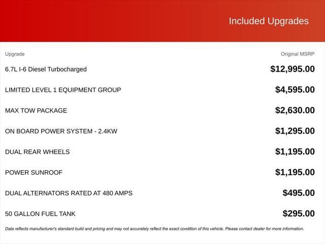 2026 RAM Ram 3500 RAM 3500 LIMITED CREW CAB 4X4 8 BOX
