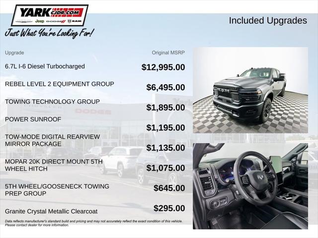 2026 RAM Ram 2500 RAM 2500 REBEL CREW CAB 4X4 64 BOX