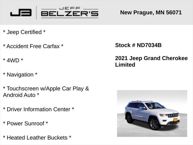 2021 Jeep Grand Cherokee Limited 4x4 2021 Jeep Grand Cherokee Limited 4x4