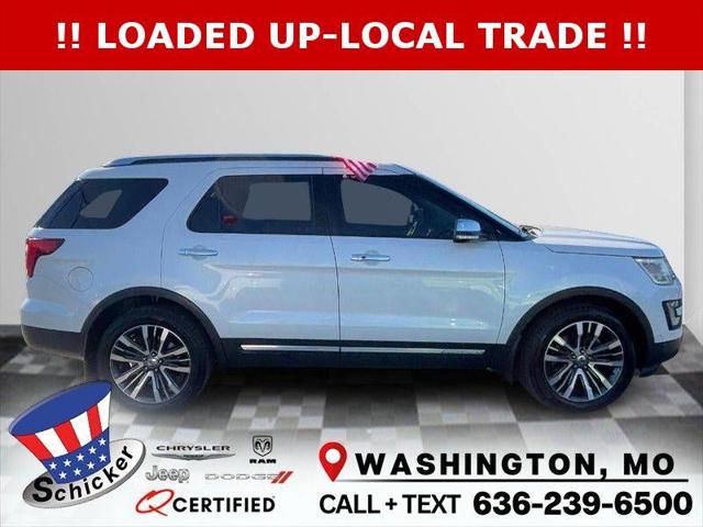 2016 Ford Explorer Platinum 2016 Ford Explorer Platinum