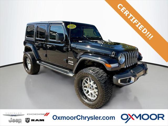 2021 Jeep Wrangler Unlimited Sahara 4x4 2021 Jeep Wrangler Unlimited Sahara 4x4